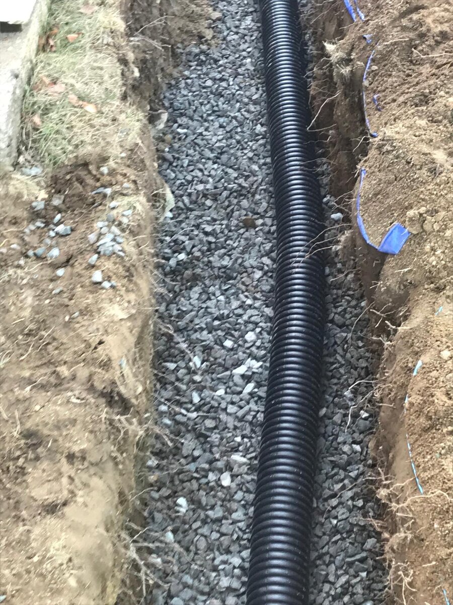 Basement waterproofing and foundation work